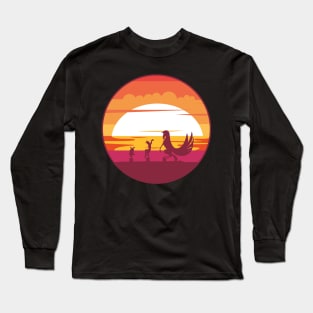 Training Days Illustration Long Sleeve T-Shirt